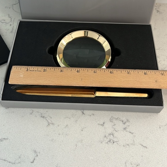 AERIN Magnifying Glass and Letter Opener NIB - Picture 3 of 5